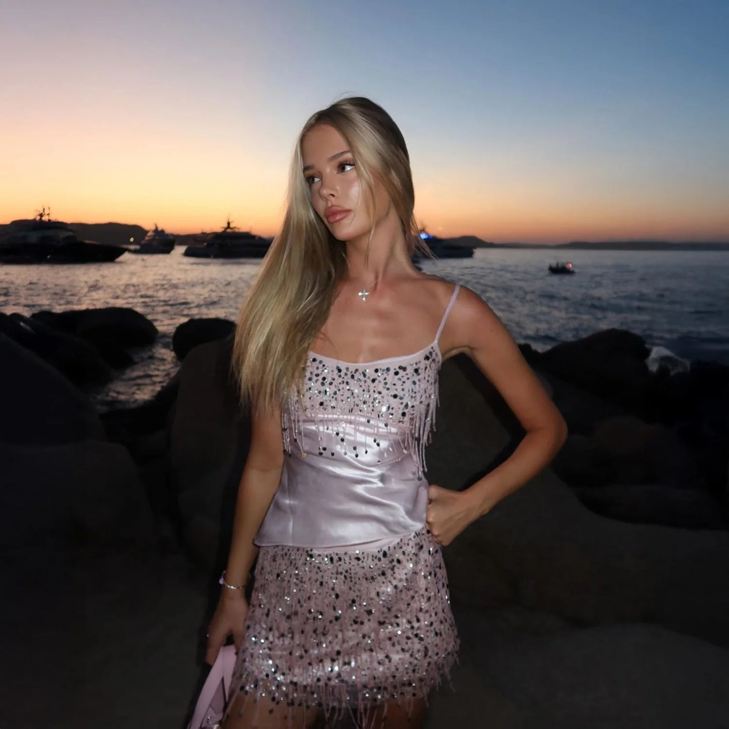 CONJUNTO PINK SPARKLES